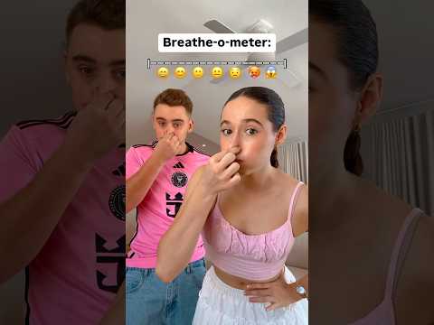 How long can YOU HOLD your breath❓| Jasmin and James #shorts