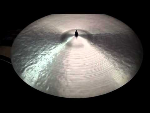 22 Rustico Senescent Ride, 2308g  - Handcrafted cymbals by Craig Lauritsen