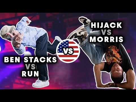 Ben Stacks vs. Run & Hijack vs. Morris | Red Bull BC One Cypher USA 2021