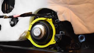 Amped Garage Tesla Model 3 Rear Door speaker replacement