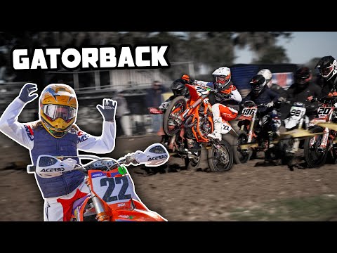 REED’S FIRST TIME RACING GATORBACK | Packed Gates!