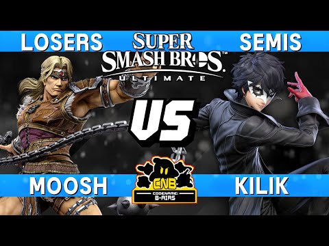 Smash Ultimate Tournament Losers Semis - Moosh (Simon) vs Kilik (Joker) - CNB 200