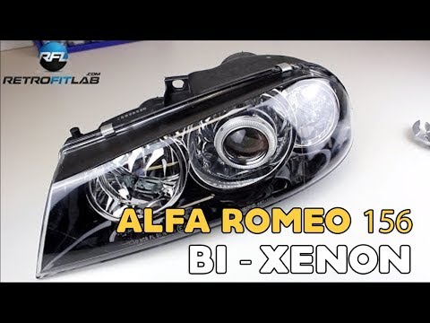 Alfa Romeo 156 | Bi-Xenon HID Headlight Projector Upgrade DIY installation