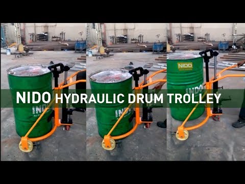 Nido Hydraulic Drum Trolley :- ND-D-DT-DTH