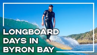 Fun Waves In Australia - Surfing Byron Bay Australia 🌴 (Longboard Surfers) | Stoked For Travel
