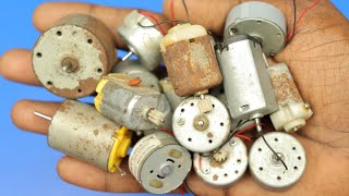 3 Simple life hacks with Dc Motor