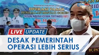 Warga Lahat Resah Minyak Goreng Langka, Pemkab Gelar Operasi Pasar & Sediakan 7.500 Liter