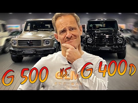 G 400d vs. G 500 V8? | Diesel oder Benziner 🤔 | Frage für nen Freund | Matthias Malmedie
