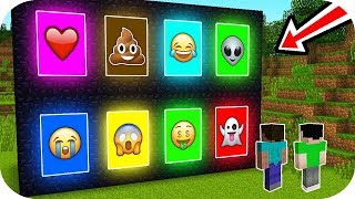 NO ENTRES AL PORTAL EQUIVOCADO NOOB VS EMOJI TROLL MINECRAFT
