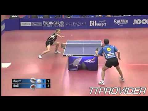 DTTL Play Offs 2010  Patrick Baum   Timo Boll