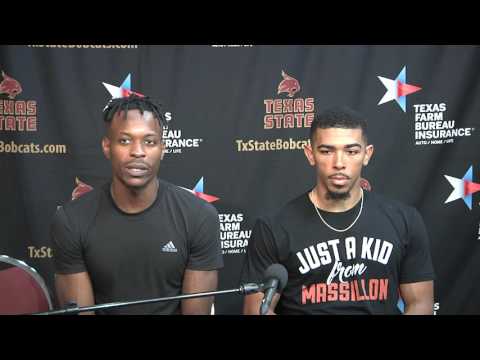 Texas State MBB Players Post Game Press Conference