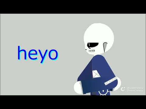 godverse sans vs dust×6 sans　sneak peek