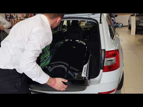 How big is the SKODA Octavia Estate's boot? and what can you fit in it? #AskAlex