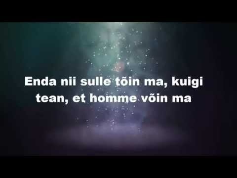 Silvi Vrait - Nagu Merelaine (Lyrics Video)
