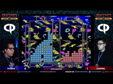 Daanga vs DAwesme (Losers Semifinals) - Tetris Battle Gaiden (SNES) - Comicpalooza 2024