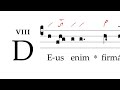 Offertorium: Deus enim firmavit