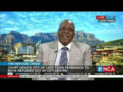 Home Affairs Minister Aaron Motsoaledi comments on the Cape Town refugee crisis