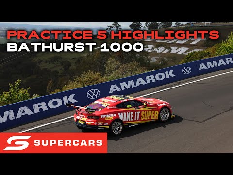 SUPERCARS 2024 Repco Bathurst 1000 Practice5ハイライト動画