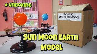 Unboxing | Sun Moon Earth Planetarium Model