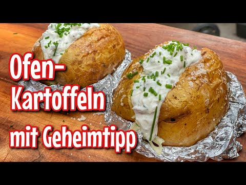 Ofenkartoffeln mit Kräuterquark und genialer Zutat - Westmünsterland BBQ