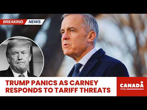 JUST IN: Carney EXPOSES Trump's Hypocrisy After 100% Tariff Threat to Canada