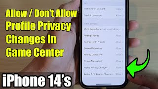 iPhone 14/14 Pro Max: How to Allow/Don