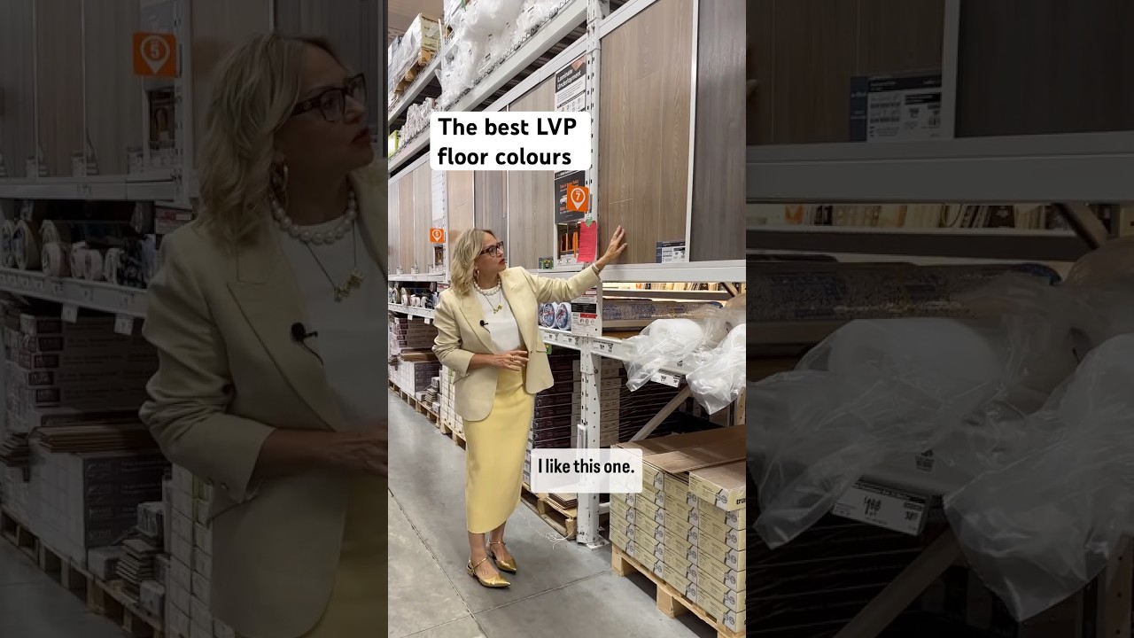 The most timeless LVP colour is light or medium brown. See what I would choose at Home Depot.