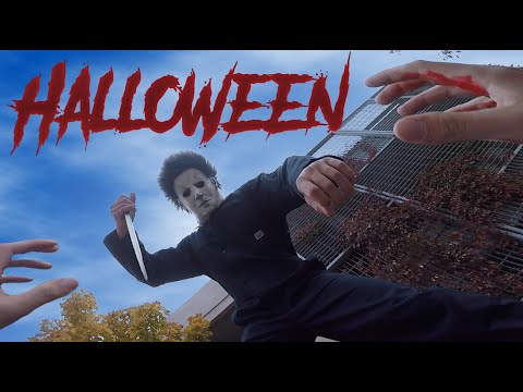 Halloween Michael Myers VS Parkour POV
