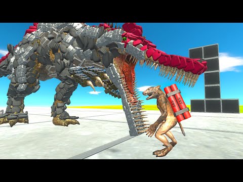 Dynamite Werewolf Test. Who will pass from the Units? | Animal Revolt Battle Simulator