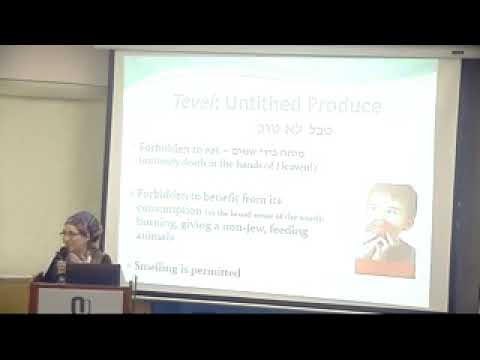 Hands-on terumot and ma'aserot workshop for women in conjunction with the OU