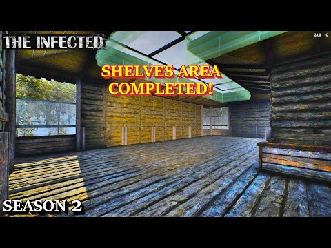 SHELVES AREA FINISHED! v10 | The Infected Gameplay | S2E23