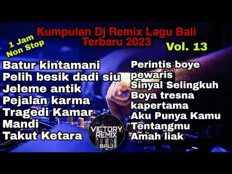 Kumpulan Dj Remix Lagu Bali 1 Jam Non Stop  terbaru 2023 - Viral di Tiktok Vol. 13