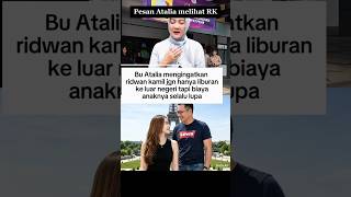Download lagu Bu Atalia Ungkap isi Hatinya sambil Nangis #ataliapraratya #ridwankamil mp3