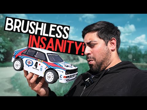 $135 Cheap RC Car is BRUSHLESS Rally INSANITY!