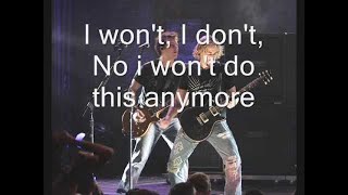 Nickelback Do This Anymore,, with lyrics!!!!
