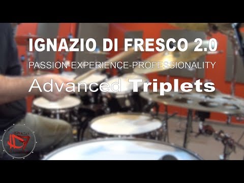 Ignazio Di Fresco Drum lesson - Advanced triplets