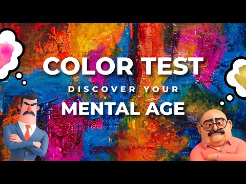 Color Test That Reveals Your Mental Age 🧠 #quiz #test #mentalhealth #trivia #facts #didyouknow