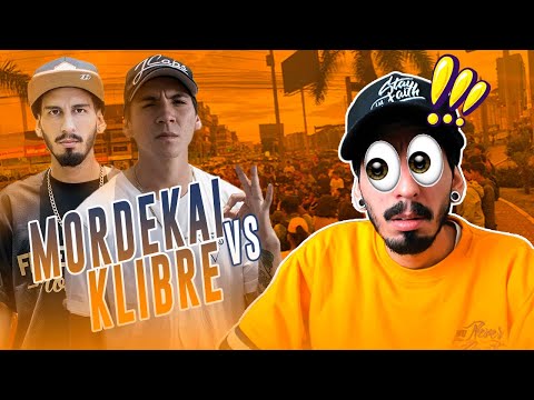 MORDEKAI REACCIONA a KLIBRE VS MORDEKAI (PREVIAS REDBULL 2014)