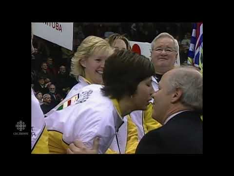 #stoh2005 Jennifer Jones (MB) vs Jenn Hanna (ON) final: 'The Shot' & Aftermath (CBC Archives)