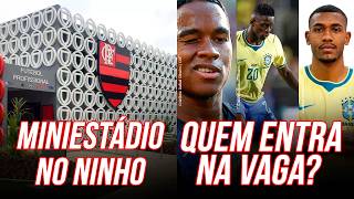 FLAMENGO VAI FINALIZAR ESTÁDIO NO NINHO EM 2027 | VEJA DETALHES | RAPHINHA TEM LESÃO CONFIRMADA