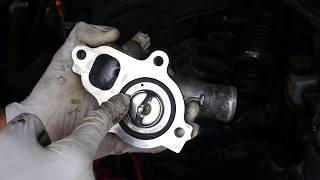 2008 Nissan Altima (4th Gen.): Water Valve & Thermostat Replacement.