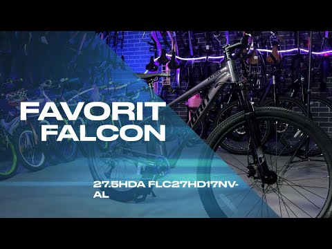 Велосипед Favorit Falcon 27.5HDA FLC27HD17NV-AL - видео 1