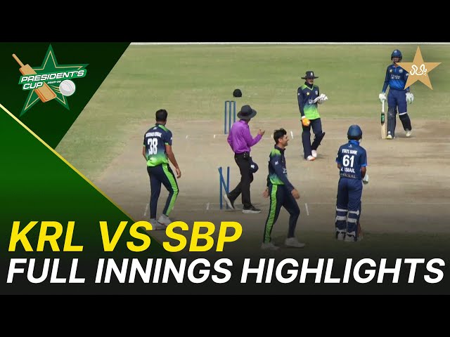 Full Innings Highlights | KRL vs SBP | President’s Cup Grade I 2025-26 | PCB | M2V1S