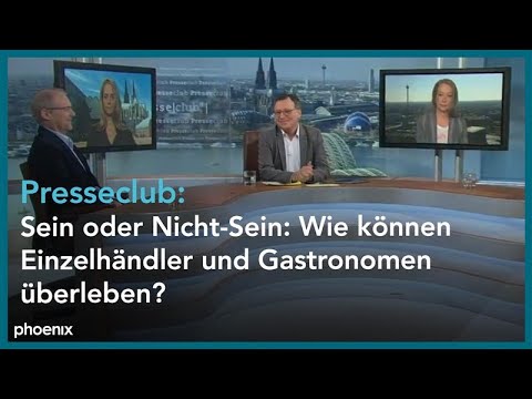 Presseclub - Sein oder Nicht-Sein: Wie können Einzelhändler und Gastronomen überleben?