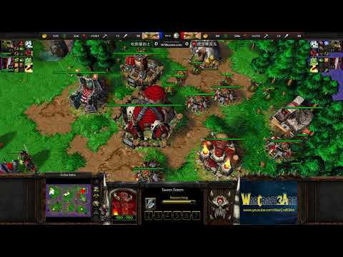 Lyn(ORC)(Blue) vs Lin Guagua(ORC)(Red) - Warcraft 3: Classic - RN5160