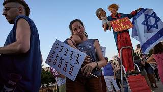 Tel Aviv: Israelis demonstrieren gegen Gewalt von Siedlern im Westjordanland