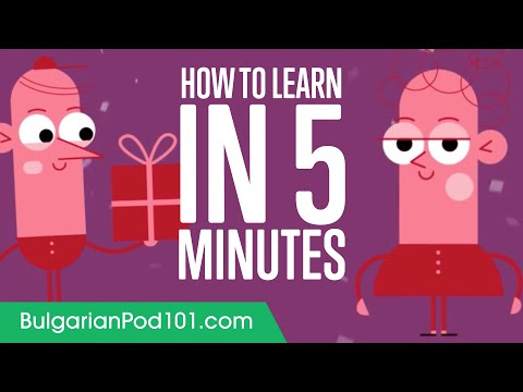 How to Learn Bulgarian in 5 Minutes