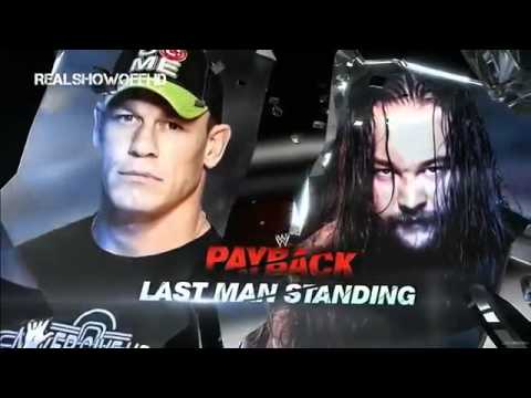 WWE Payback 2014 Official Match Card  John Cena vs  Bray Wyatt   Last Man Standing  HD  medium