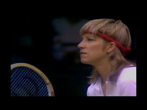 Chris Evert vs. Kathy Jordan Wimbledon 1983 R3 💛