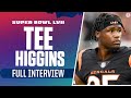 Bengals WR Tee Higgins talks Joe Burrow, Ja'marr Chase & MORE [FULL INTERVIEW] | CBS Sports